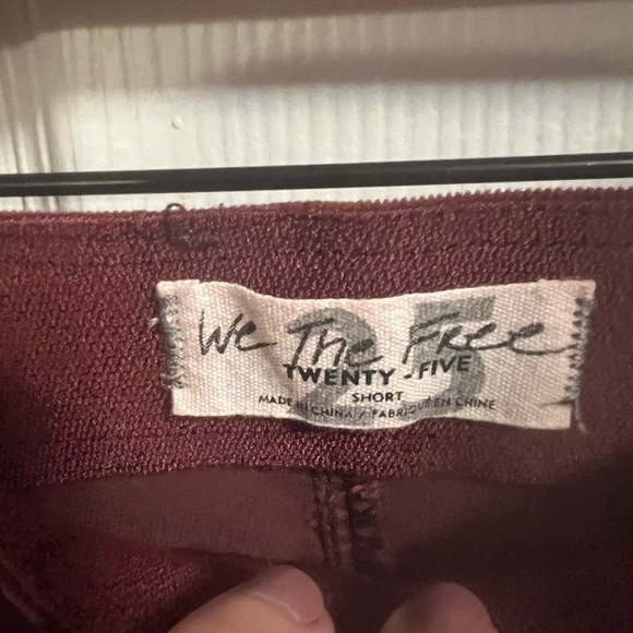 WE THE FREE Pull On Corduroy Flare in Dark Red - Picture 3 of 7
